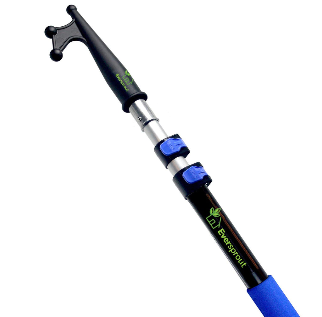 Eversprout Boat Hook Attachment For Extension Pole | Floats & Super Strong Design | Big Reach For Docking | Twists Onto 3/4-Inch