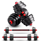 Bcbig Adjustable-Dumbbells-Sets,Free Weights-40Lb(20Lb*2) Dumbbells Set Of 2 Convertible To Barbell A Pair Of Lightweight For Ho