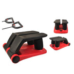 Intbuying Stepper Fitness Stair Stepper Portable Twist Stair Stepper Adjustable Resistance Fitness Exercise Machine With Resista