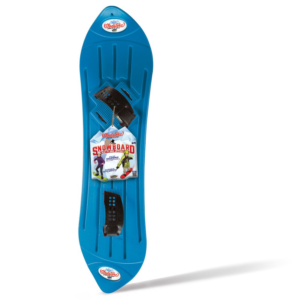 Geospace The Original Sledsterz Kids' Beginner Snowboard - Comes In Assorted Colors Of Either Red, Blue Or Green (Single Assorte