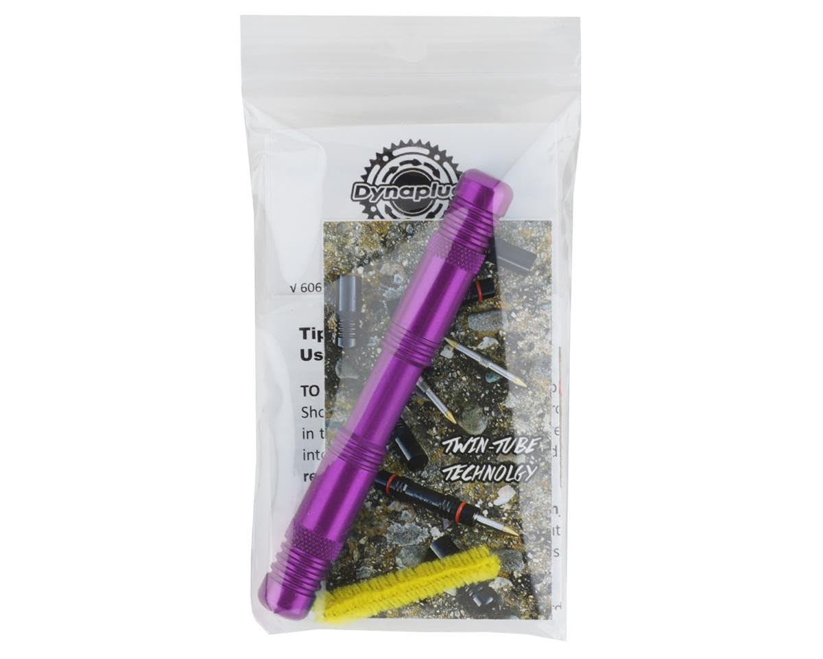 Dynaplug Racer Pro Bicycle Tire Repair Tool 100% Usa Made (Purple)