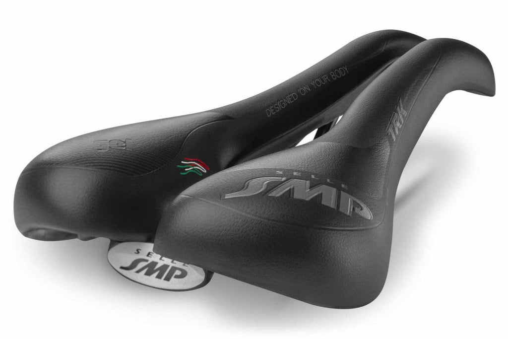 Selle Smp Trk Gel Saddle Black - Medium