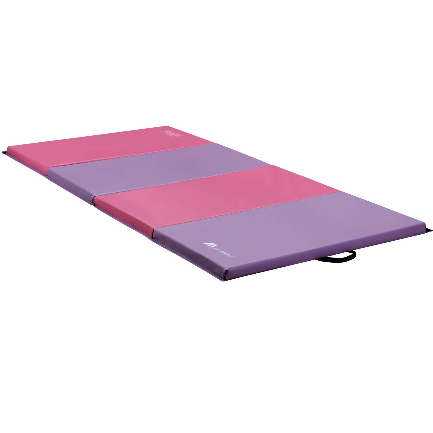 M Hi-Mat Gymnastics Mat, Folding Exercise Mat Thick Aerobics Mats Tumbling Mats For Stretching Fitness With Carrying Handles (Ex