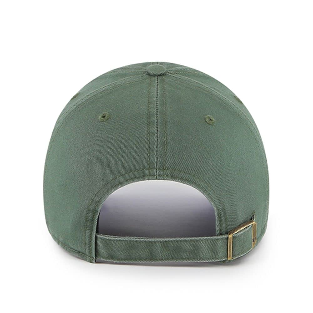 '47 New York Yankees Adjustable Cap Clean Up Mlb, Moss Green, White, Lavender, One Size