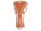Team Golf Ncaa Texas Longhorns Single Apex Driver Head Cover Golf Club Single Apex Driver Headcover, Fits All Oversized Clubs, T
