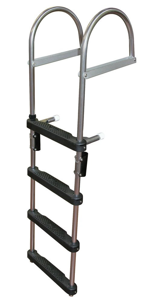Jif Marine Epz4 Transom Pontoon Ladder, 4-Step
