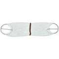 Mustang Pony Cinch With Ring And Tongue, White 18In
