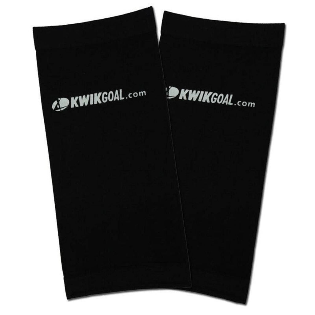 Kwik Goal Youth Shin Guard Compression Sleeves, Black