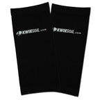 Kwik Goal Youth Shin Guard Compression Sleeves, Black