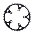 Origin8 Alloy Ramped Chainrings, 110mm x 52t, Black/Silver