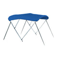 CARVER A5487UB04 6L 3Bow Round Tube Bimini Top Kit  54 H, Fits 8590 W, Pacific Blue