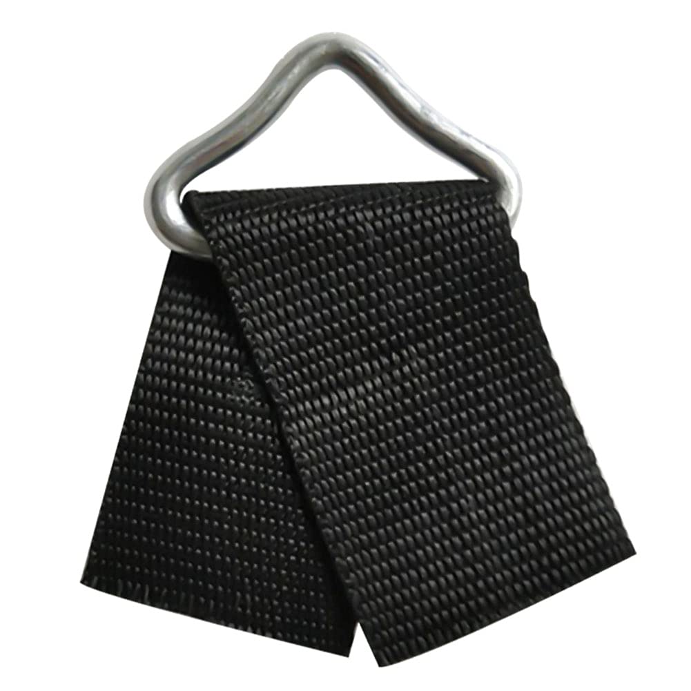 Trampoline Triangle Buckle, 10Pcs Triangle Rings Buckle V-Rings, High Strength Erosion Resistance Metal Triangle Ring Buckle For