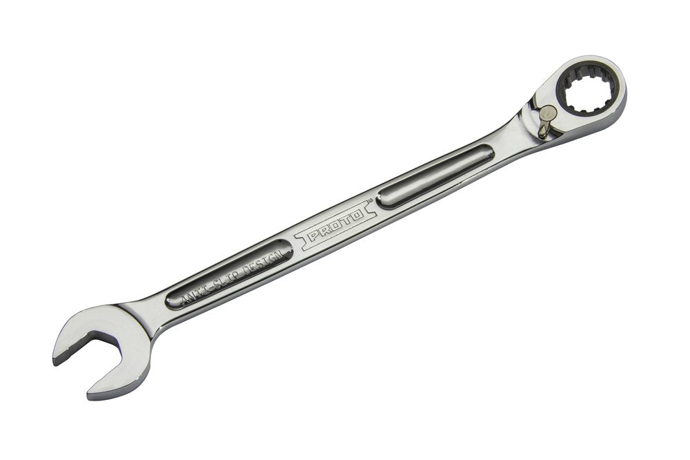 Full Polish Combo Reversible Ratchet Wrench 19 Mm - 12 Point