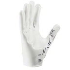 Nike Vapor Jet 8.0 Football Gloves White | White | Navy Small
