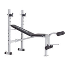 Weider Platinum Standard Weight Bench With Fixed Uprights And Integrated Leg Developer