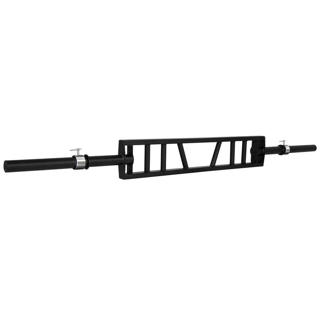 Yes4All Multi Grip Barbell - Swiss Bar, American Bar With 2 Collars, Fits Olympic Weight Plates - Commercial And Home Gym & Supp