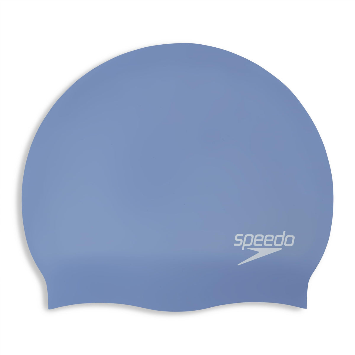 Speedo WomenS Long Hair Silicone Swim Caps (Blue/Purple)