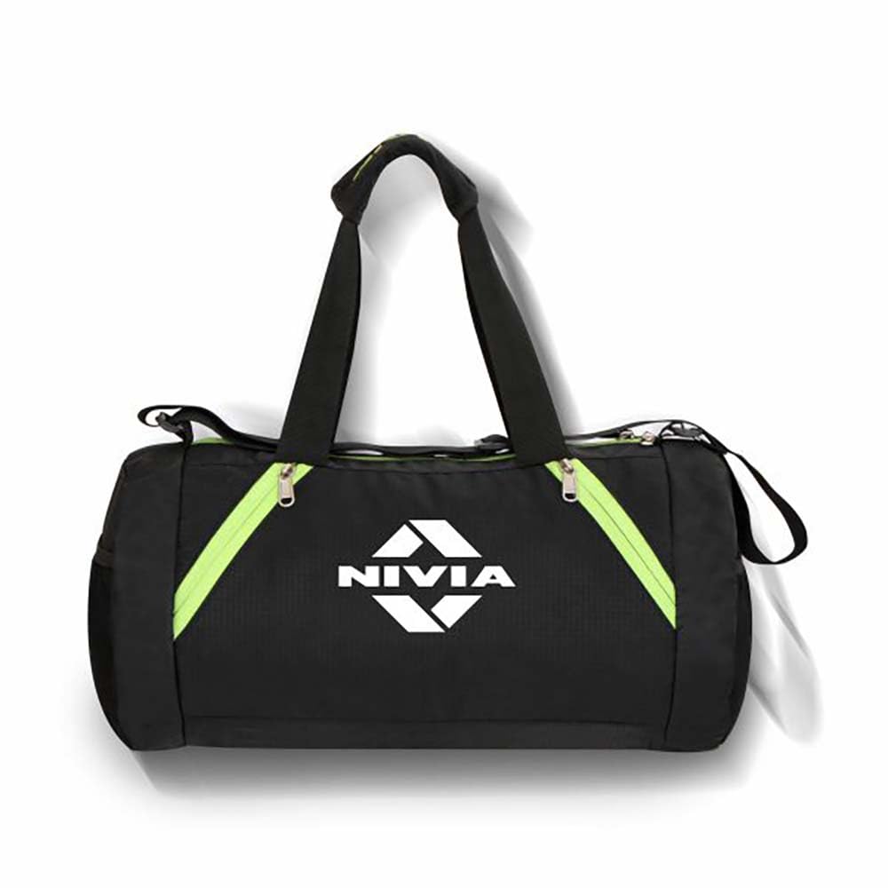 Nivia Beast Gym Bag,Unisex Gym Bags, Shoulder Bag With Separate Shoes Compartment, Carry Gym Accessories, Fitness Bag, Sports & 