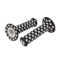Fenix Vintage Checkered Bmx Bicycle Grips, (Black/White)