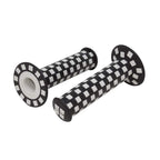 Fenix Vintage Checkered Bmx Bicycle Grips, (Black/White)