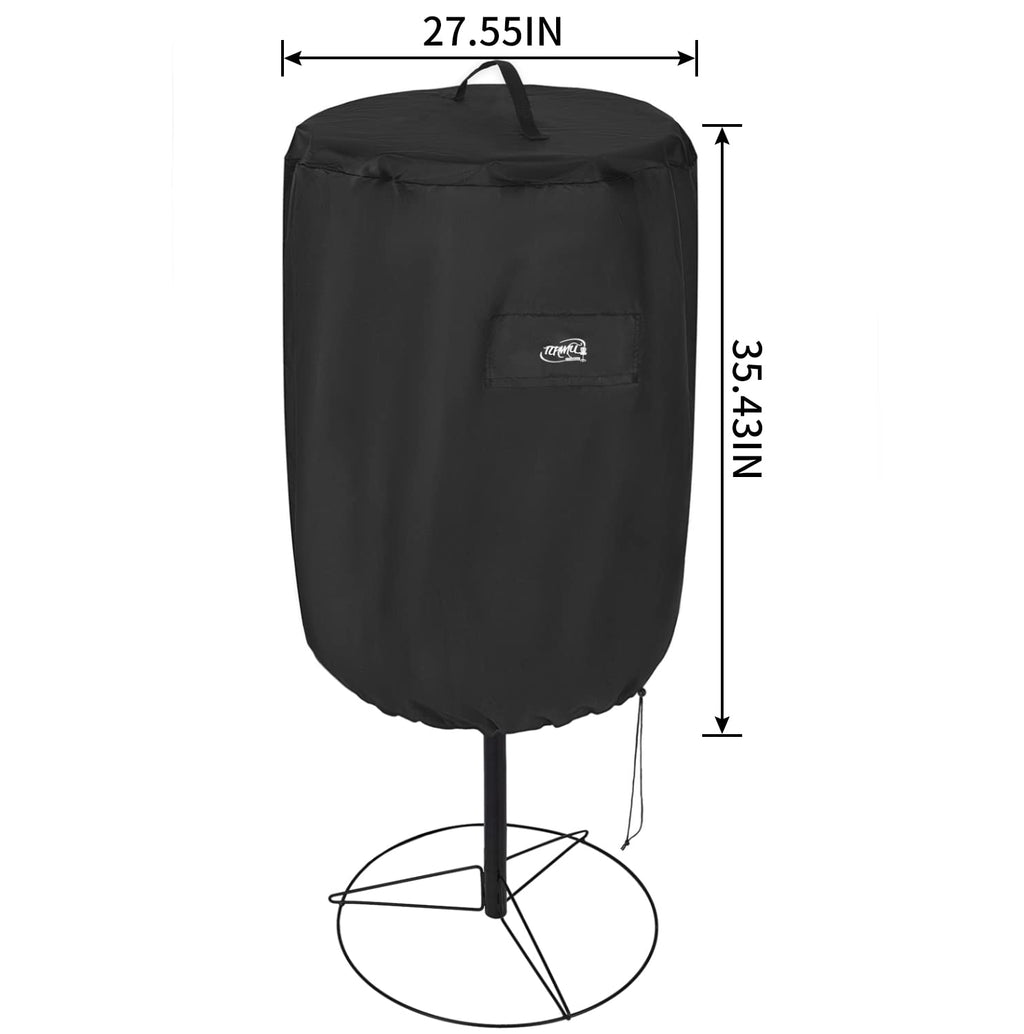 Ithwiu Disc Golf Basket Cover, Double Stitched Seam, Tear And Uv Resistant-420D Heavy Duty Fabric, Waterproof, Sun Protection, F