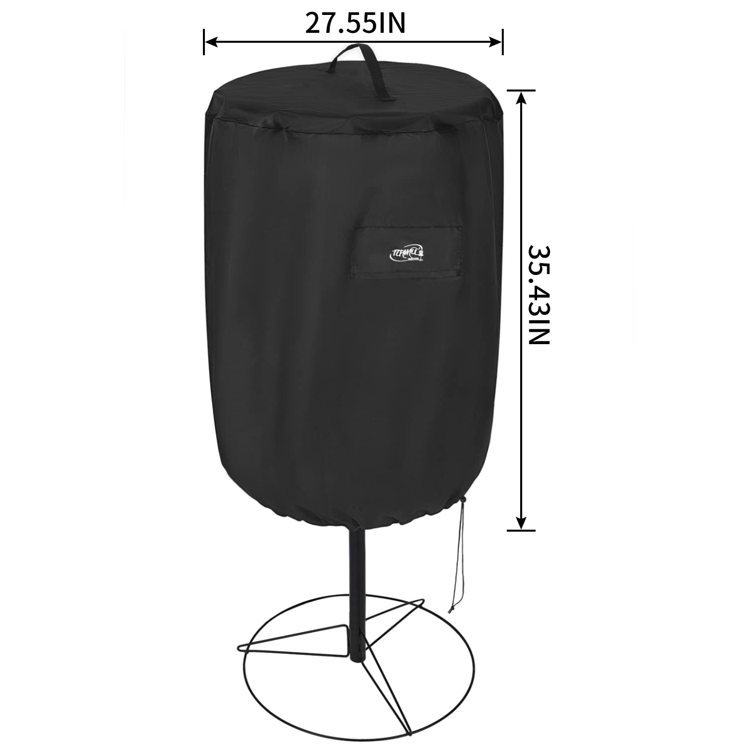Ithwiu Disc Golf Basket Cover, Double Stitched Seam, Tear And Uv Resistant-420D Heavy Duty Fabric, Waterproof, Sun Protection, F