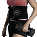 Tressca Sweat Belt, Perfect For Jogging, Back Support For Both Men And Women, Pink