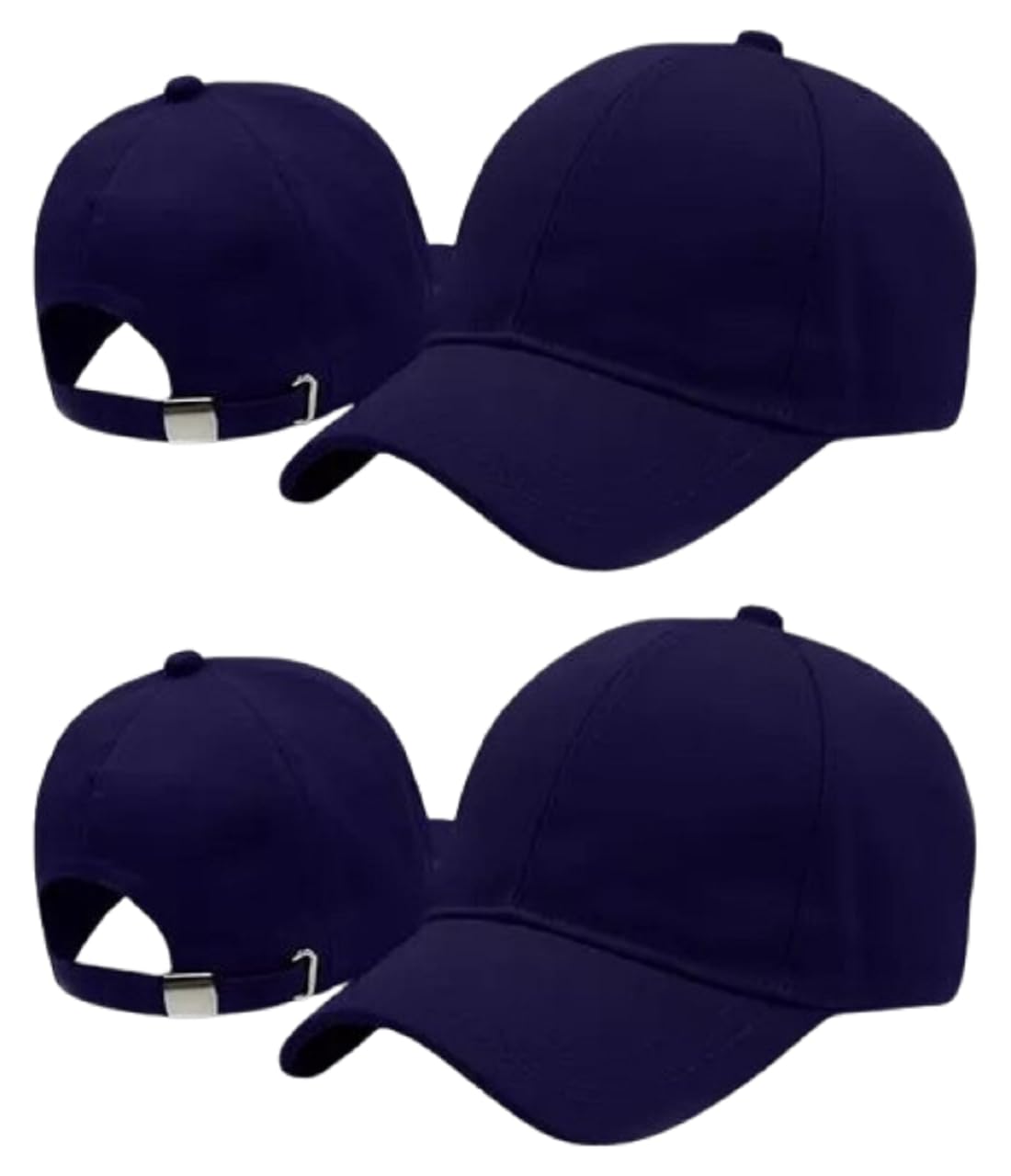 Fy Lane Plane Cotton Baseball Cap 2 Colour Combo (Dark Blue)