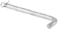 Dock Edge Stationary Dock Connector Hinge Metal, 7/16'' Holes For 3/8'' Carriage Bolts
