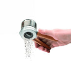 Dreamfarm Ortwo Lite Original Ergonomic, 1-Or-2-Handed Re-Fillable Salt, Pepper, Spice, Seed, Coffee Mill With 6 Grind Settings