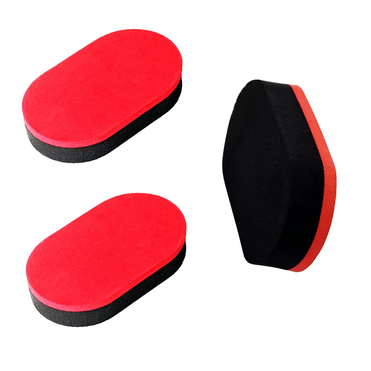 Squequ 3 Pack Table Tennis Racket Cleaner Dust Remover Ping Pong Paddle Rubber Cleaning Sponge Eraser Wipes Tool Kit For Pingpon