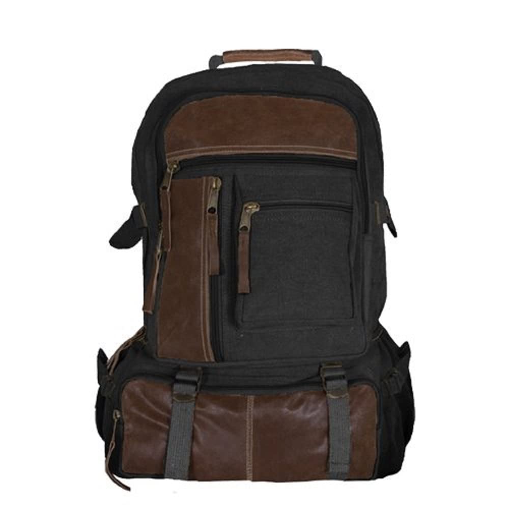 Retro Cantabrian Excursion Rucksack - Black