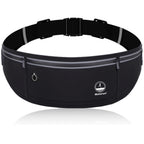 Running Belt Fanny Pack, Slim Waist Pack Bag Money Belt Phone Holder For Running