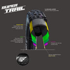 Schwalbe Unisex'S Hans Dampf Evo, Super Trail, Tle Tyres, Black, 60-584