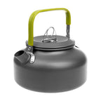 Docooler Camping Kettle - 0.8L Portable Ultra-Light Outdoor Hiking Camping Picnic Water Kettle, Teapot, Coffee Pot - Compact, Qu