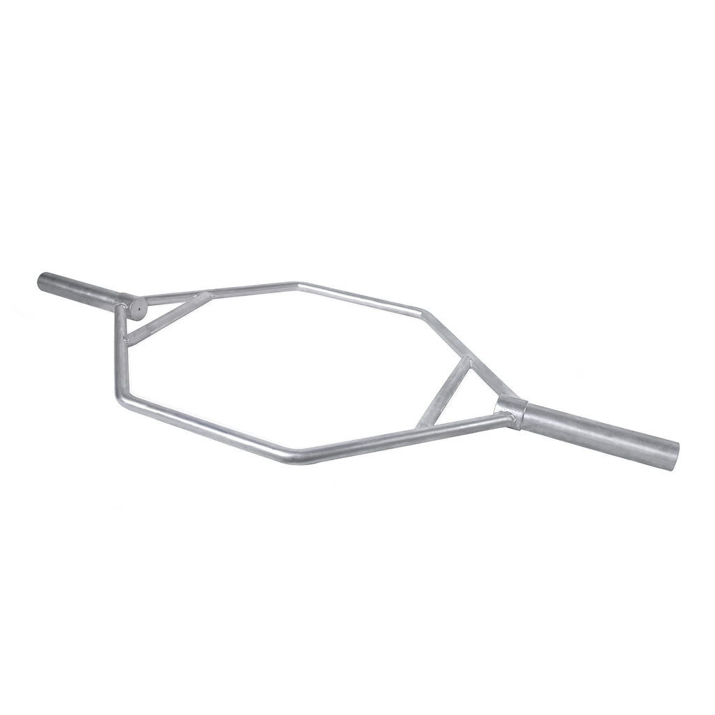 Cap Barbell Olympic Trap Bar, Shrug Bar, Hex Bar With Flush Neutral Grips, Chrome - New Version (Obis-90Hc)