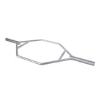 Cap Barbell Olympic Trap Bar, Shrug Bar, Hex Bar With Flush Neutral Grips, Chrome - New Version (Obis-90Hc)