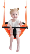 nets Tribe 2 -in- 1 Toddler Swing. Swing Seat for Kids with Adjustable Ropes, for Kids Heavy Duty Rope Play Secure Children Swin