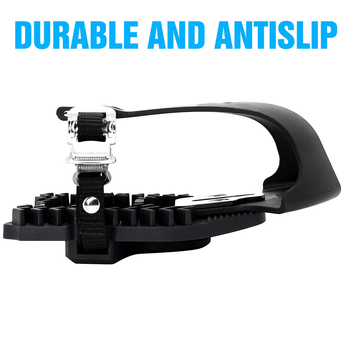 Thinvik Bike Toe Cages Pedal For Peloton Spin Bike & Peloton Bike+ Pedals - Indoor Cycling Pedal Adapters Convert Look Delta Ped