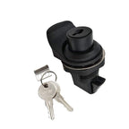 2Pcs Push Button Series Plastic & Metal To Close Latch With Locking For Marine Boat Tool Box, Glove Box