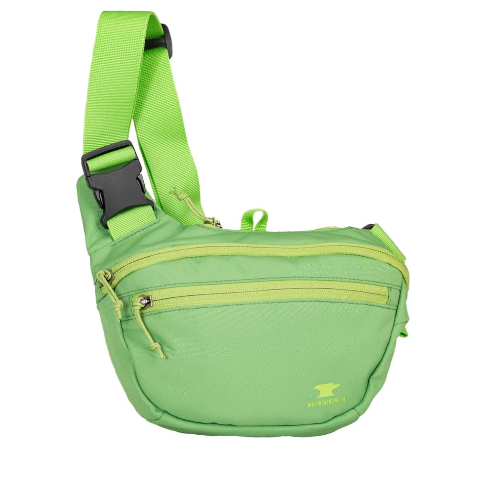 Mountainsmith Knockabout Lumbar Waist and Fanny Pack Hybrid Crossbody Shoulder Multi-Sport Sling Bag with Pockets and Headphone 
