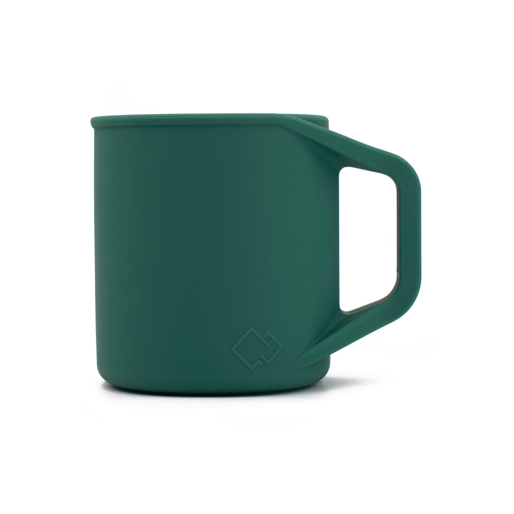 Myott Silicone Coffee Cup - Food Grade Silicone Camping Mug With Handle - Portable, Collapsible Coffee Mug - Bpa Free, Dishwashe