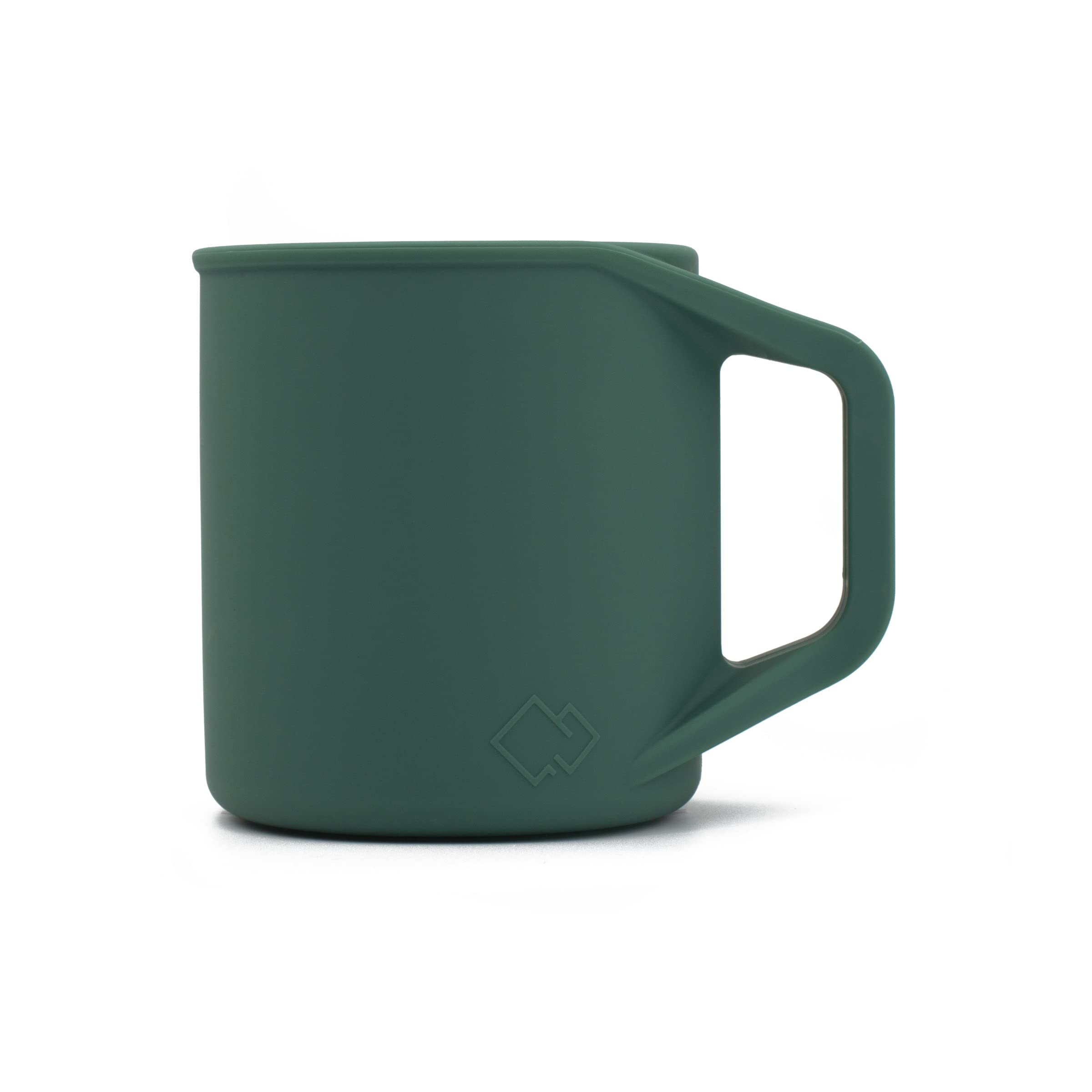 Myott Silicone Coffee Cup - Food Grade Silicone Camping Mug With Handle - Portable, Collapsible Coffee Mug - Bpa Free, Dishwashe