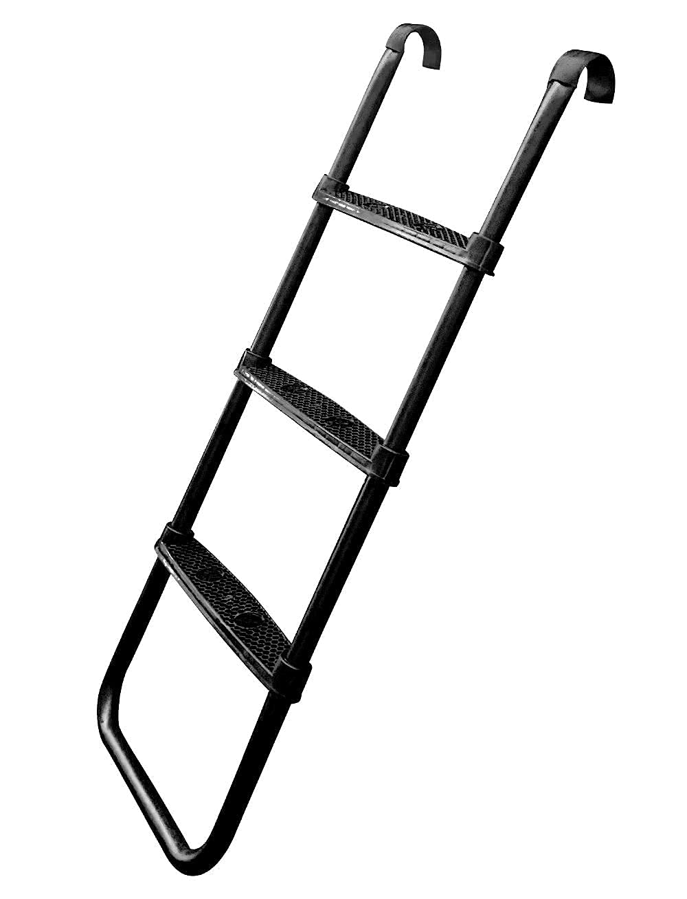 Jumptastic Trampoline Ladder, Universal Trampoline Ladder Accessories 3-Step Ladder Skid-Proof Wide Step Easy Assembly