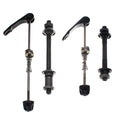 Bike Axle Cysky Quick Release Skewer Front Rear Bicycle Axle Wheel Hub Fit For Road Bike, Mountain Bike, Mtb, Bmx (1 Pair)