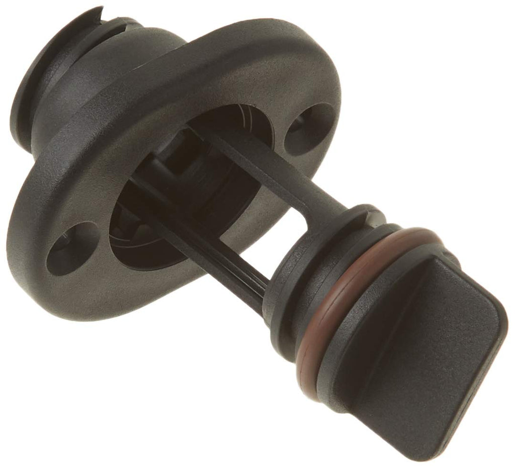 T-H Marine Dp-1-Dp Self-Retaining Boat Transom Drain Plug - Black