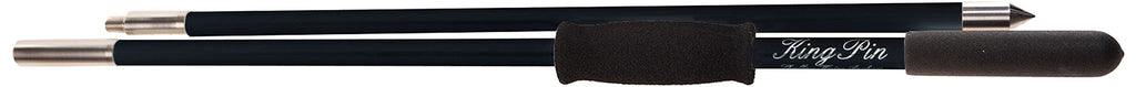 Panther Marine Kpp802B King Pin Anchor Pole - 2 Piece, 8' - Black