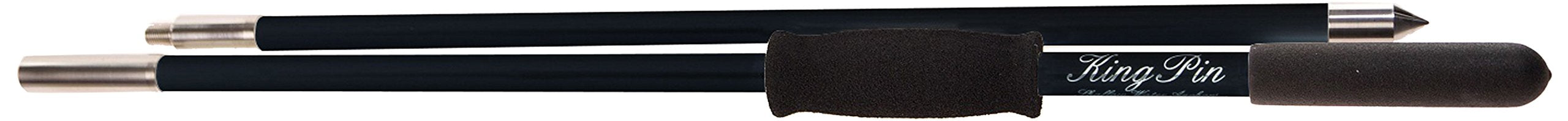 Panther Marine Kpp802B King Pin Anchor Pole - 2 Piece, 8' - Black