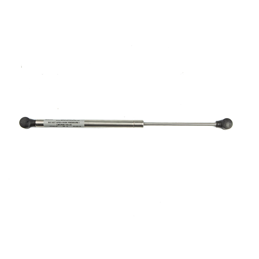 Whitecap Ind Whitecap G-3320Ssc Stainless Steel Gas Spring - 9.5'' To 15'', 20 Lbs.,Black