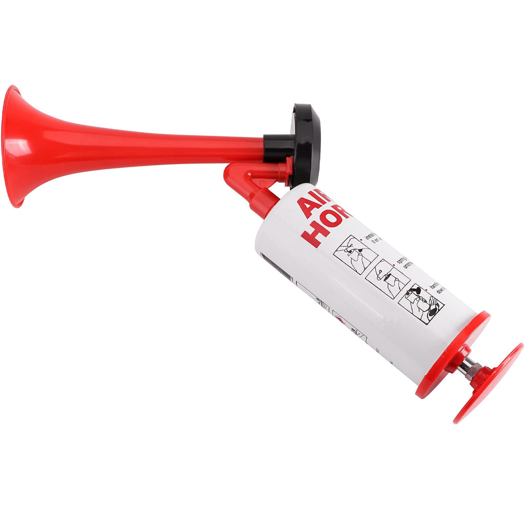 Aolihan Handheld Air Horn, Aluminum+Abs Portable Handheld Air Pump Horn, Loud Noise Maker Safety Horn For Boats Cars Sporting Ev